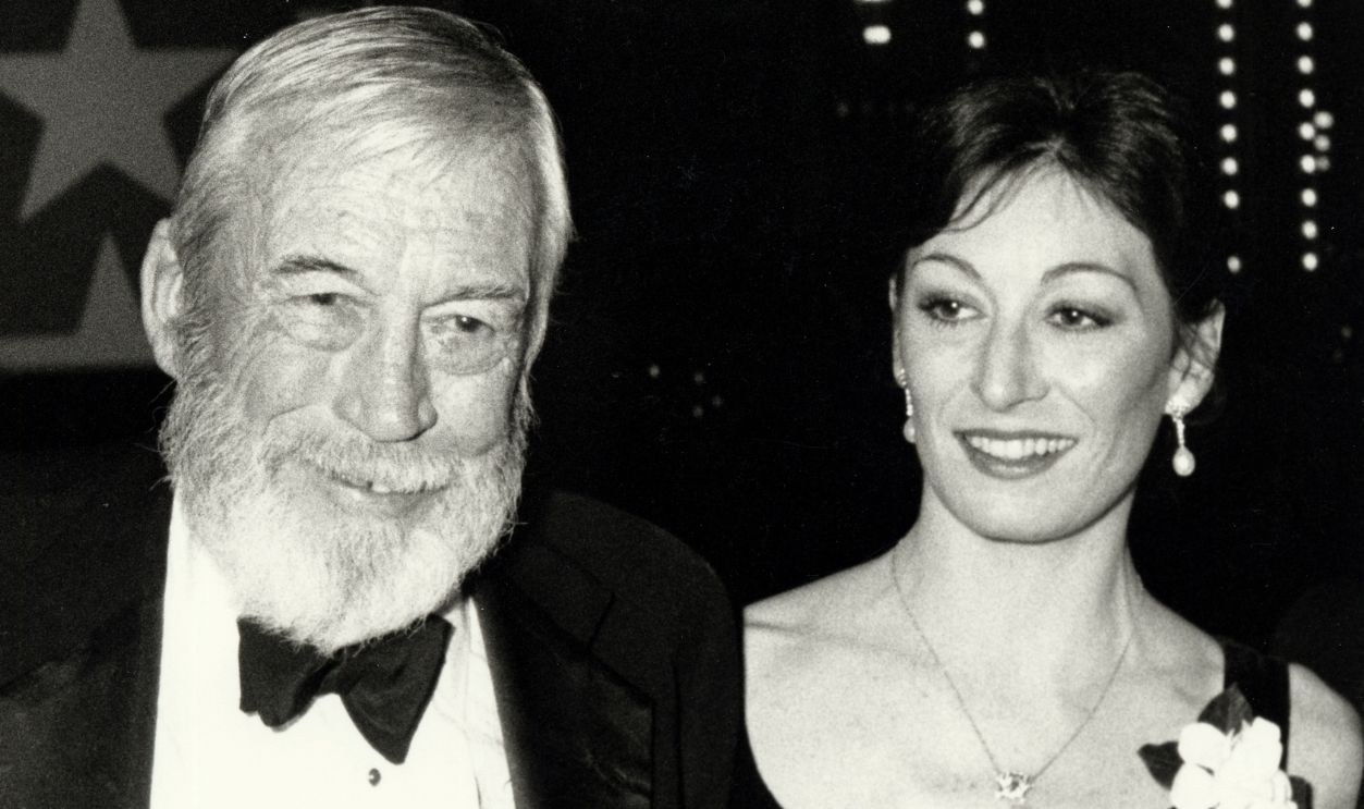 John Huston and Anjelica Huston 107020847