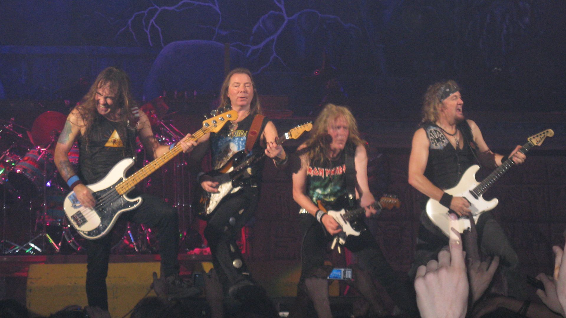 Iron Maiden in Paris (Bercy Arena) on July 1st 2008