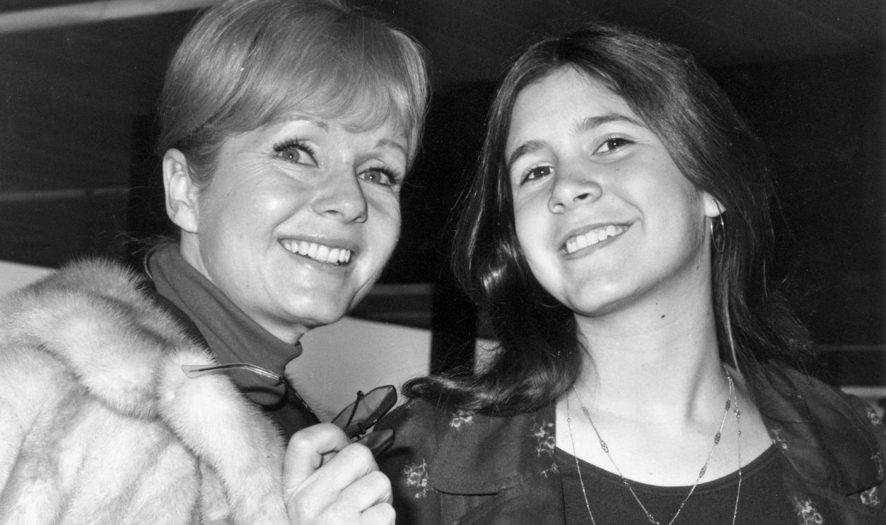 Debbie Reynolds with her daughter Carrie Fisher 3164251