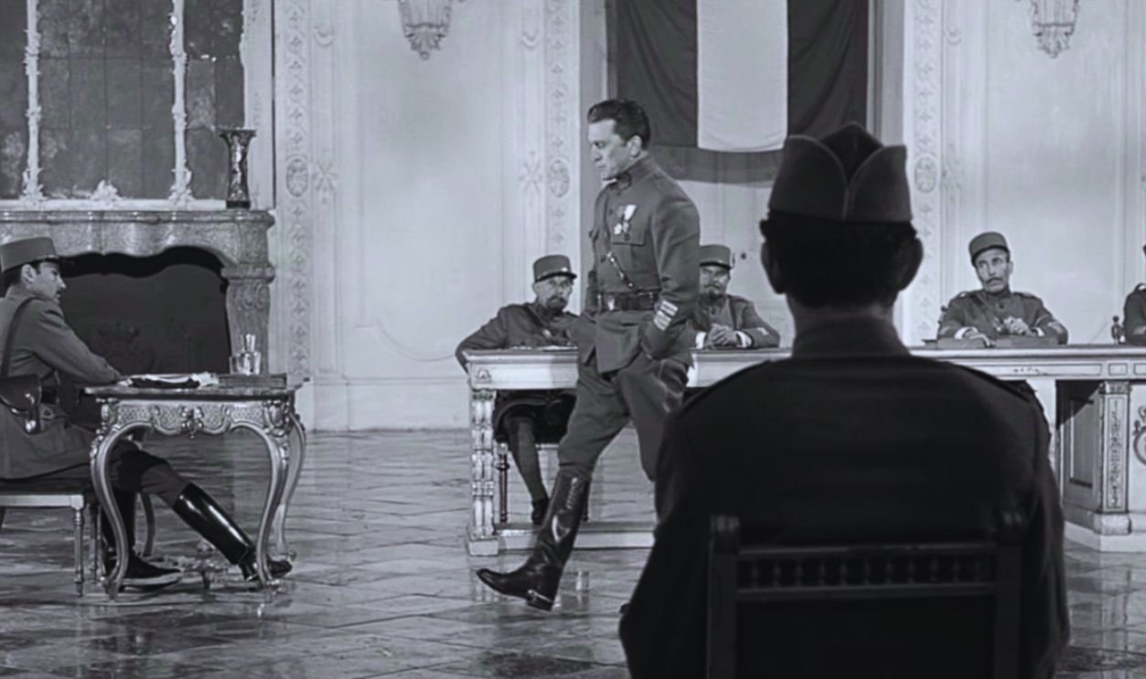 Screenshot from Paths of Glory (1957)