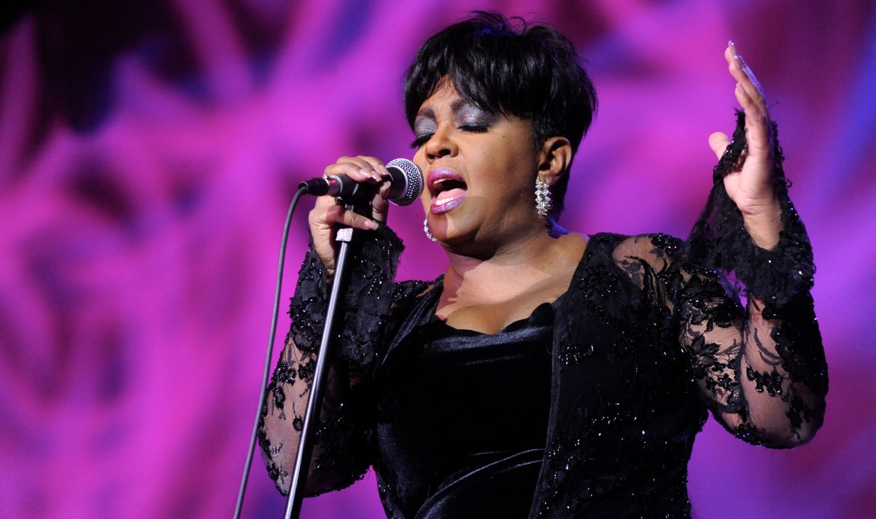 American R&B & Jazz singer Anita Baker performs onstage at the Austin Music Hall, Austin, Texas, February 12, 2010.