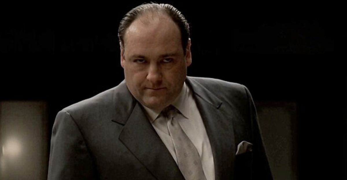 English: James Gandolfini as Tony Soprano in The Sopranos