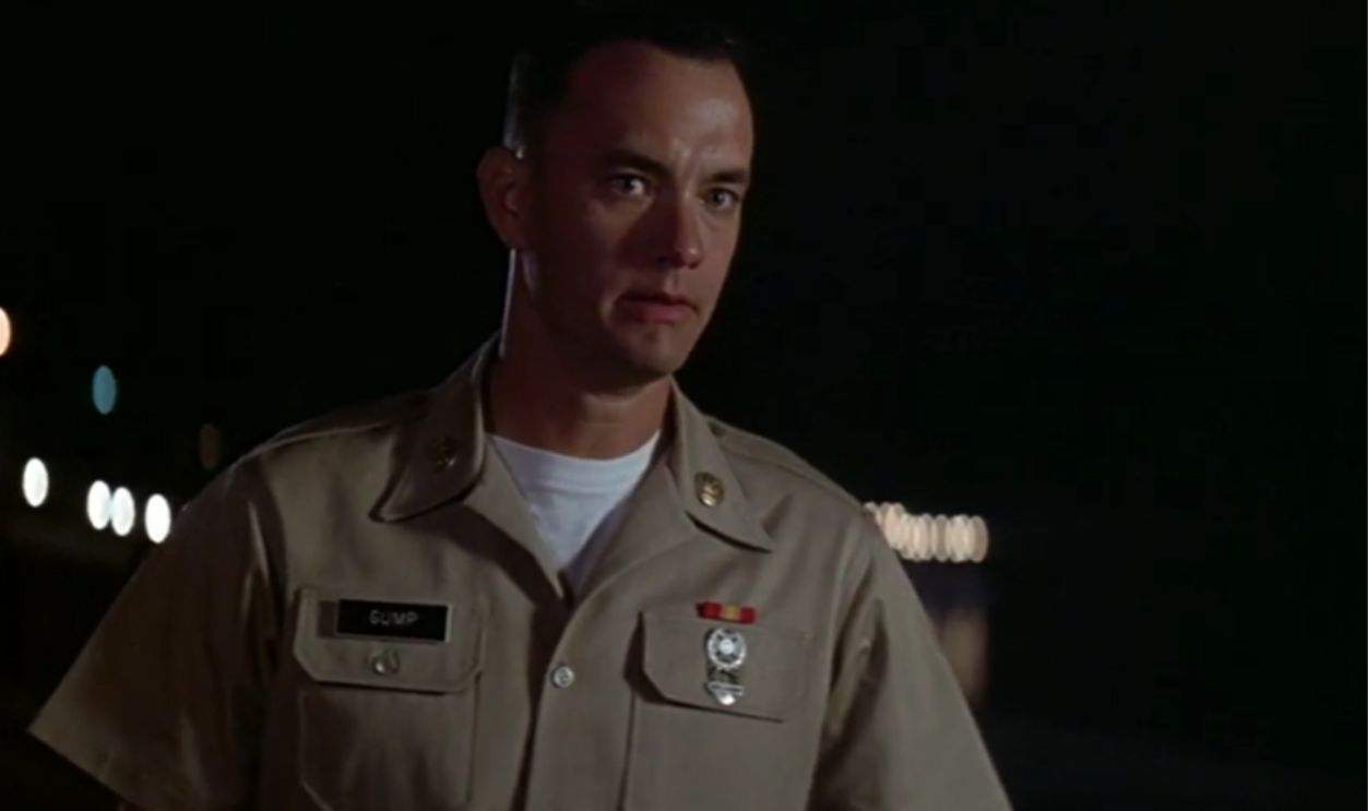 Screenshot from Forrest Gump (1994)