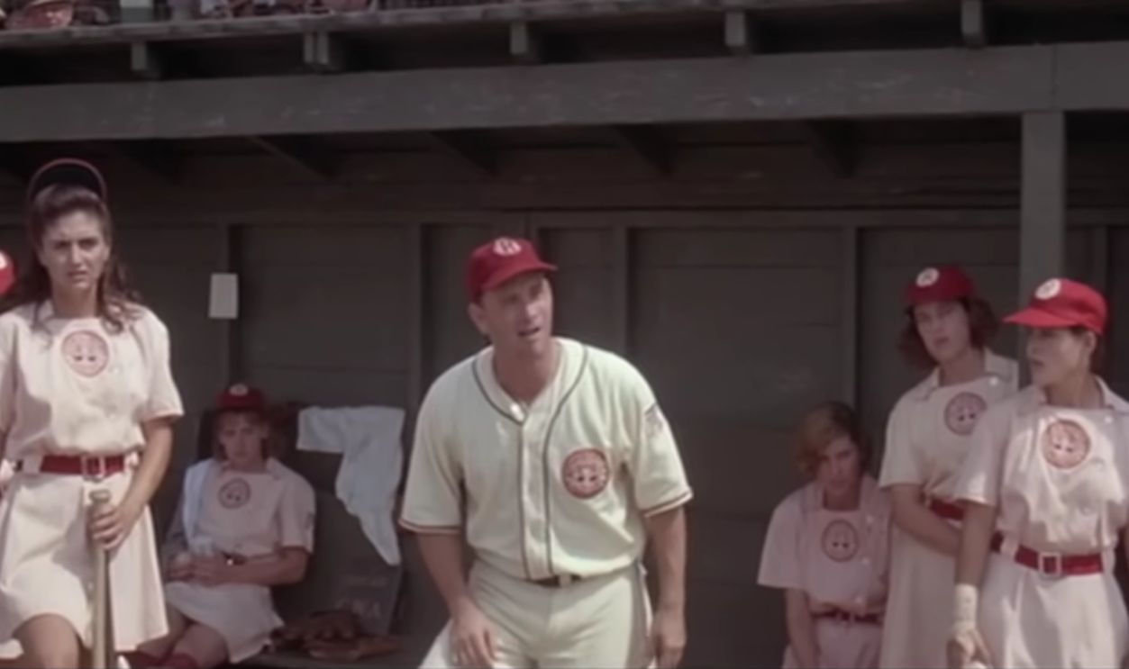 Screenshot from A League of Their Own (1992)