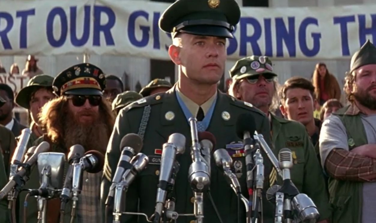 Screenshot from Forrest Gump (1994)