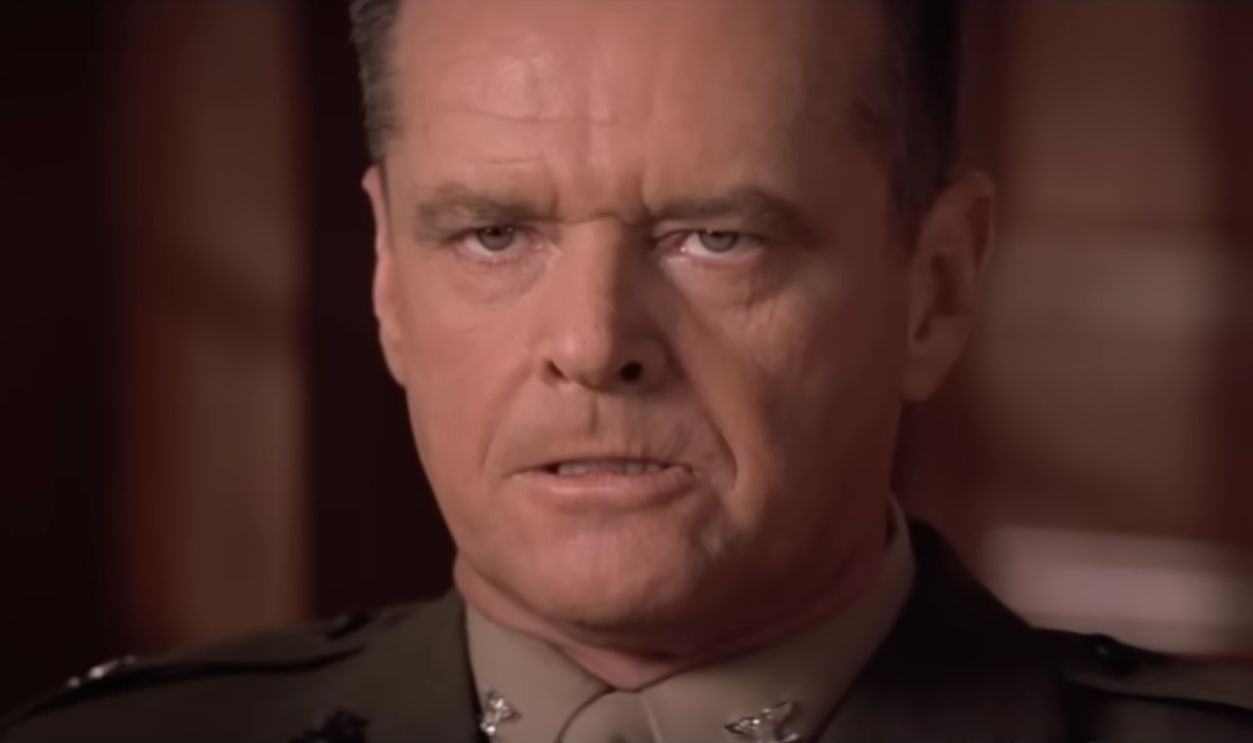 Screenshot from A Few Good Men (1992)