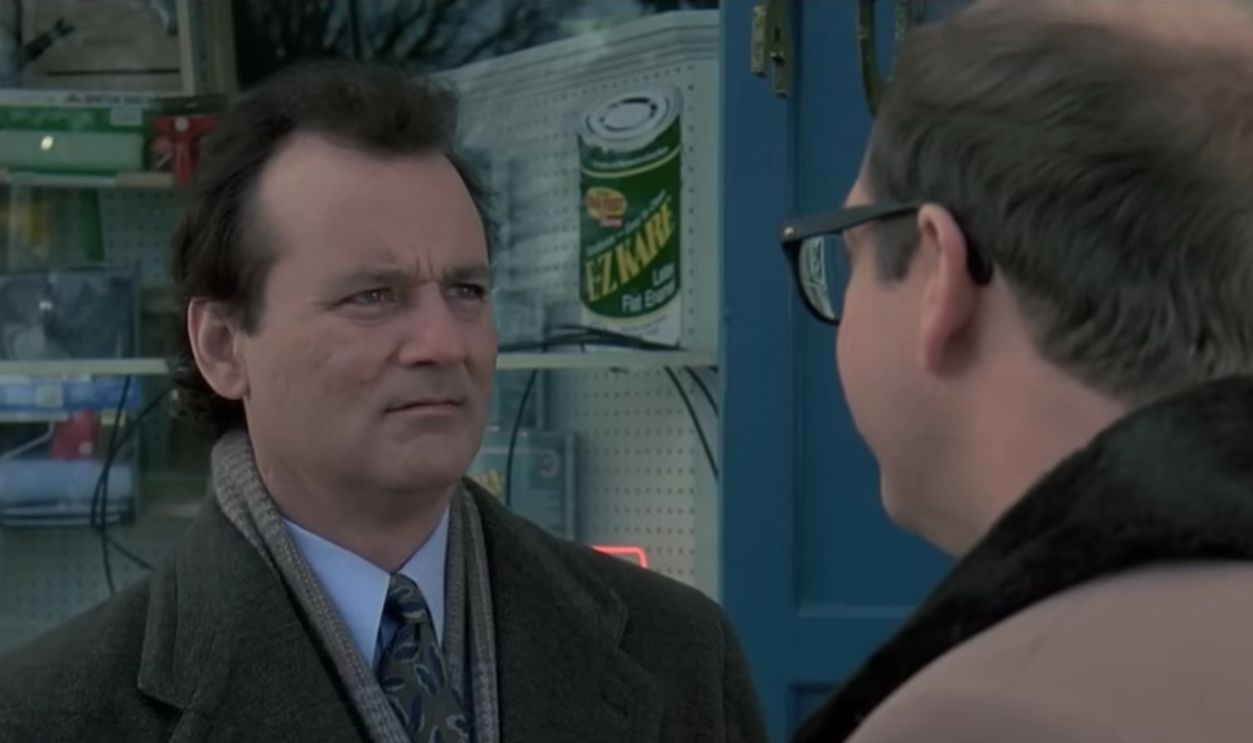 Screenshot from Groundhog Day (1993)