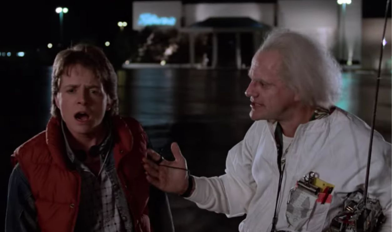 Screenshot from Back to the Future (1985)