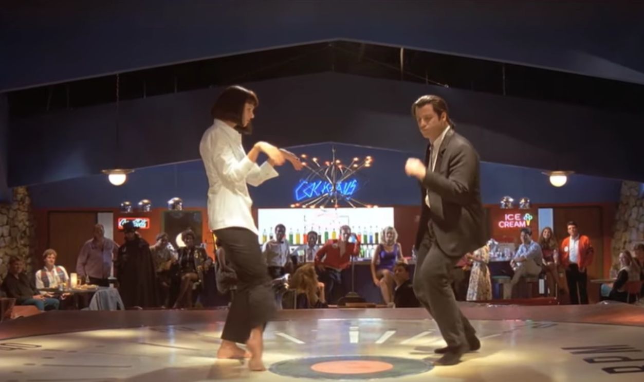 Screenshot from Pulp Fiction (1994)