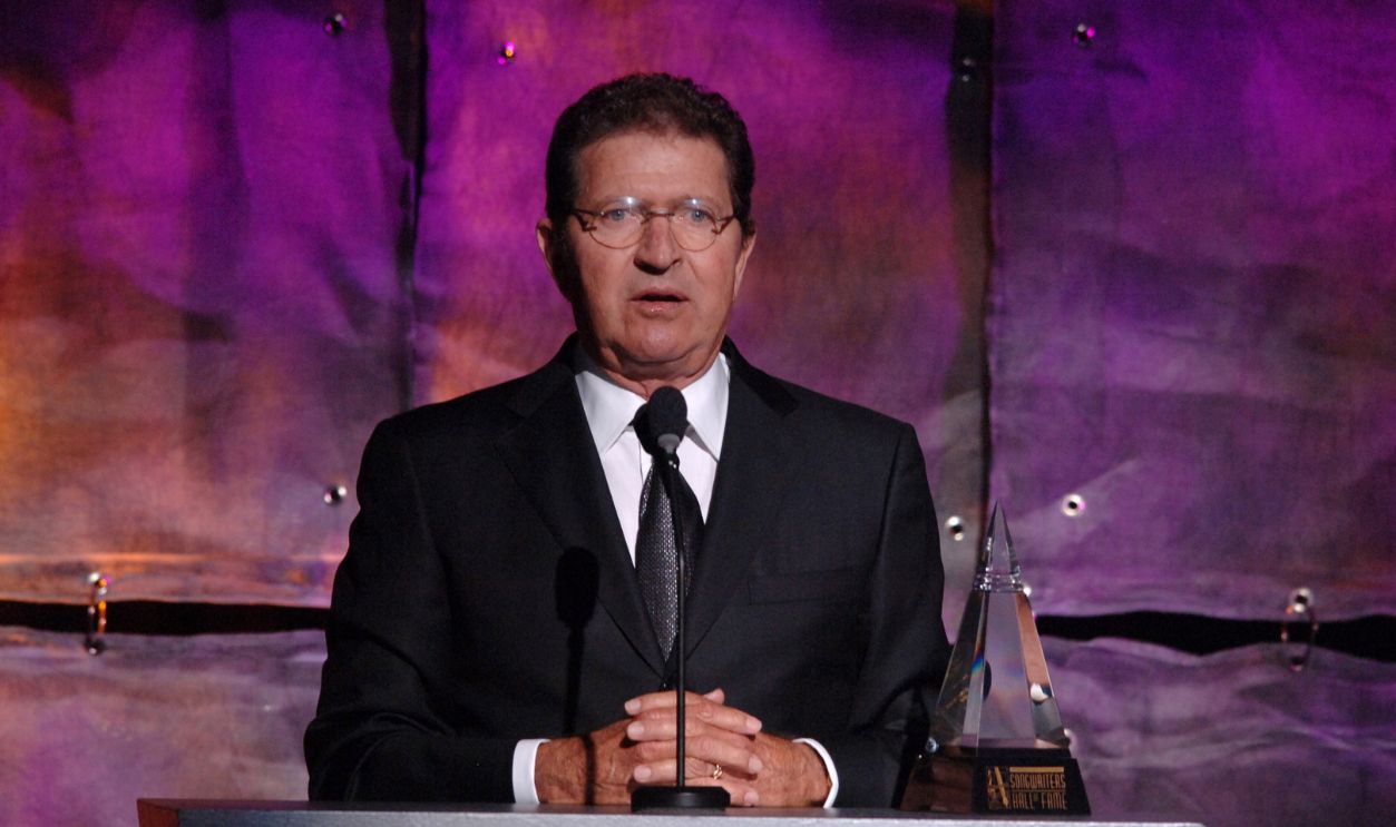 Mac Davis, inductee during 37th Annual Songwriters Hall of Fame Ceremony - Show and Dinner at Marriott Marquis in New York City, New York, United States.