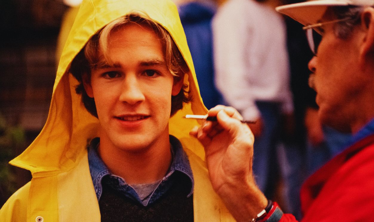 Gettyimages - 2262185211, James Van Der Beek On Set For 'Dawson Creek'