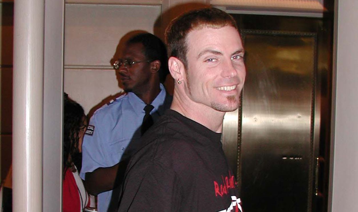 Rapper Vanilla Ice attends the 2001 Billboard Music Awards at the MGM Grand December 4, 2001 in Las Vegas, NV. 