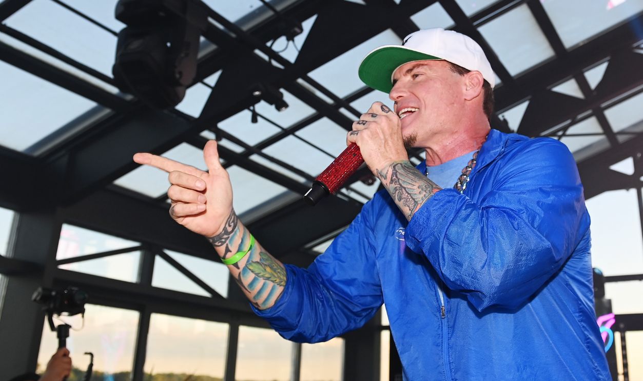 Vanilla Ice performs during the Joyburst Summer Launch Party at Rebel Nightclub on June 23, 2022 in Toronto, Ontario.