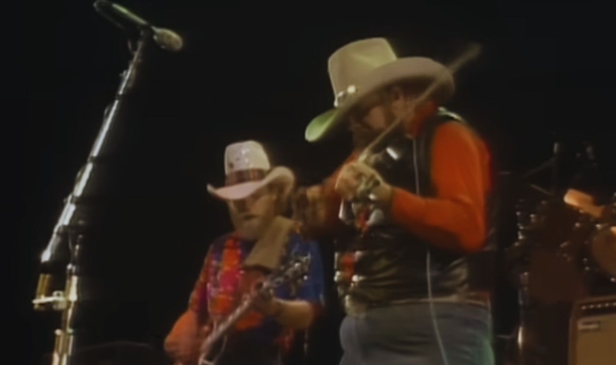 Screenshot from The Charlie Daniels Band – “The Devil Went Down to Georgia” (1979)