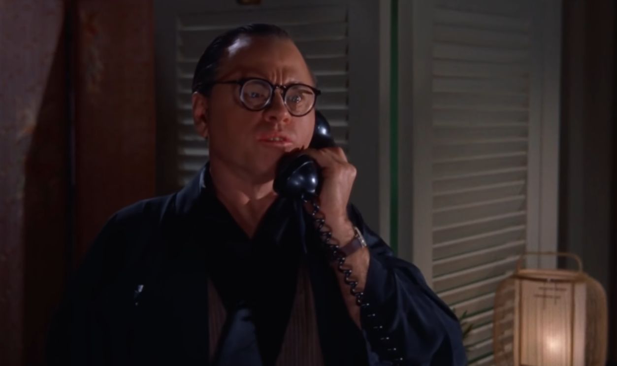 Screenshot from Breakfast at Tiffany’s (1961)