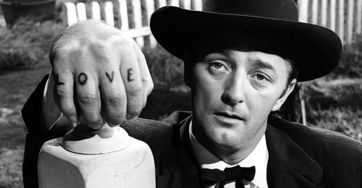 Robert Mitchum, The Night of the Hunter
