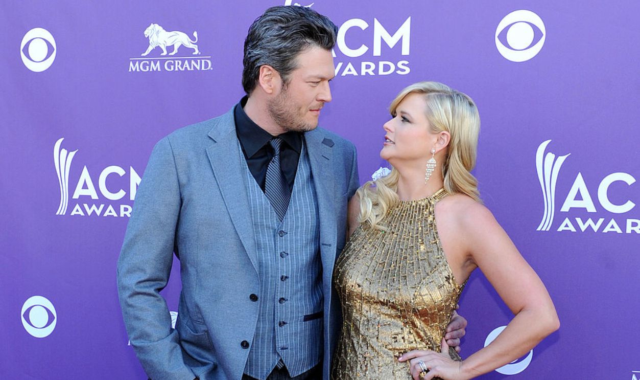 Blake Shelton and Miranda Lamber