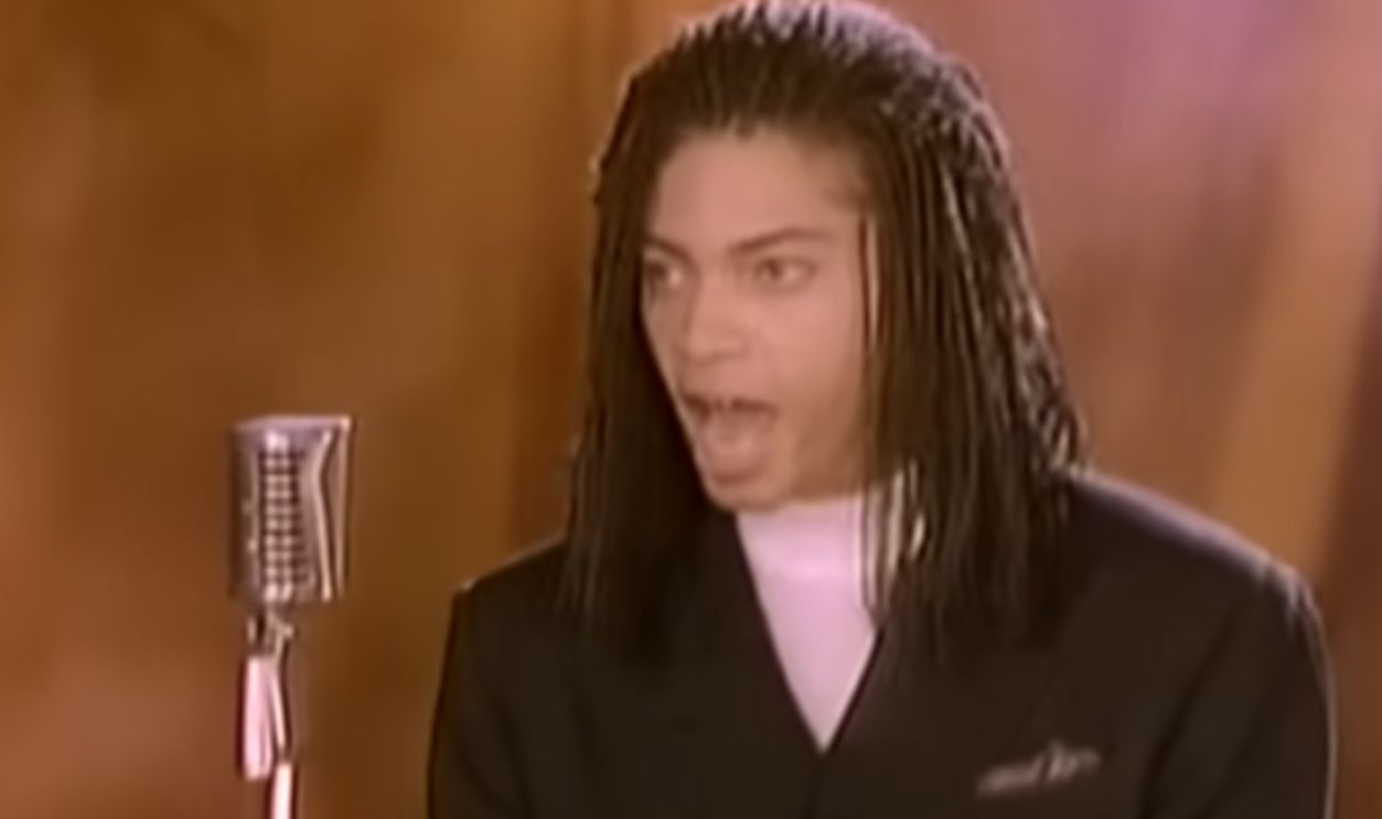 Screenshot from Wishing Well, Terence Trent D’Arby, Columbia Records (1987)