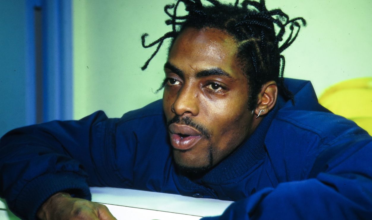 Coolio at MTV Online, New York, New York, Novemeber 21, 1995.