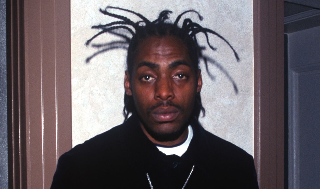 Coolio poses during the Bay Area Music Awards at Bill Graham Civic Auditorium on March 7, 1998 in San Francisco, California.