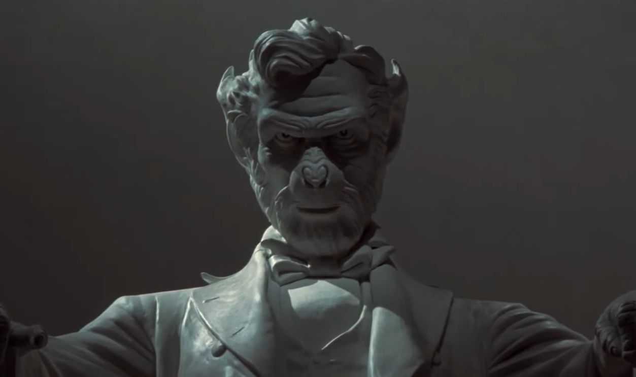 Screenshot from Planet of the Apes (2001)