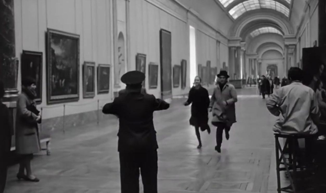 Screenshot from Band of Outsiders (1964)