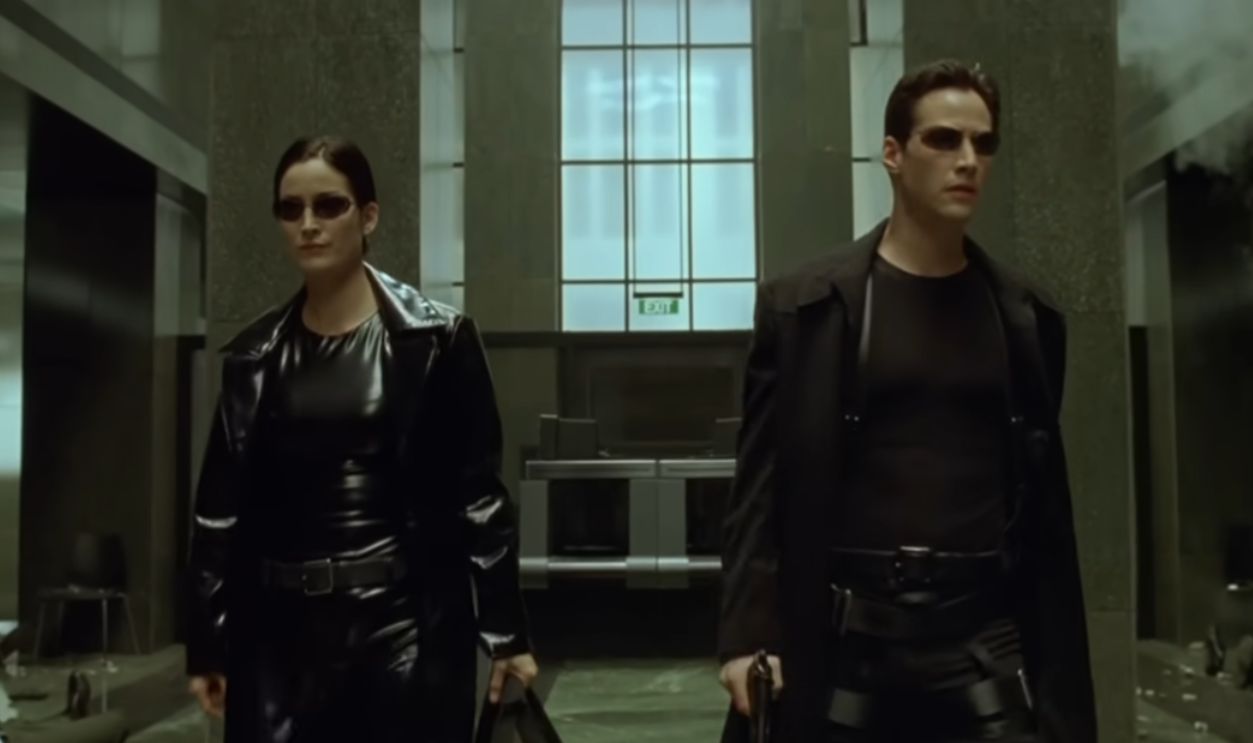 Screenshot from The Matrix (1999)
