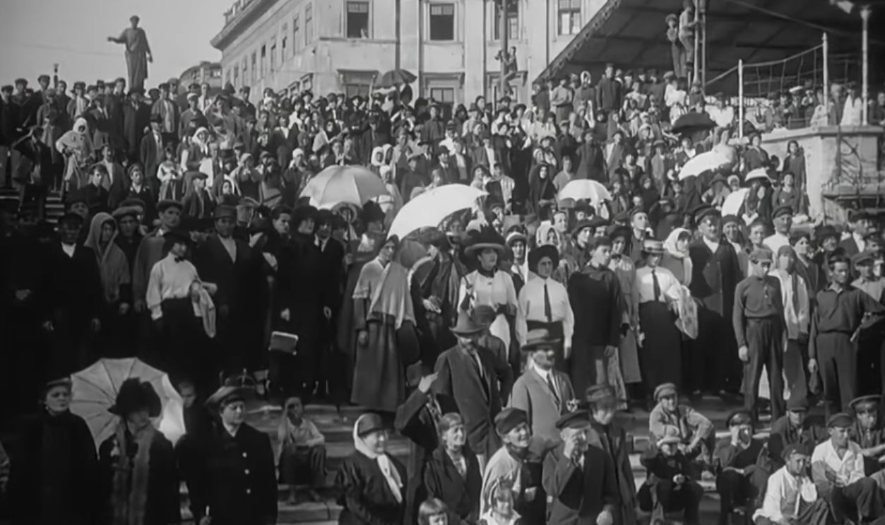 Screenshot from Battleship Potemkin (1925)