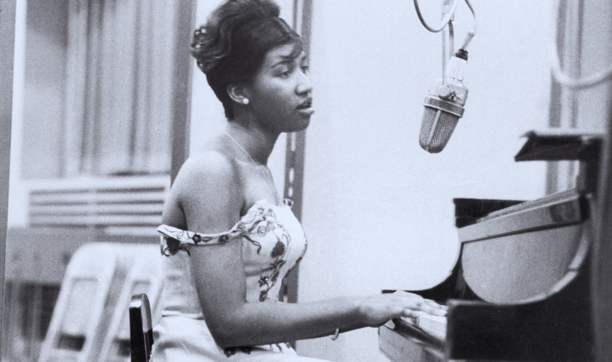 Gettyimages - 1019105870, Aretha Franklin Recording