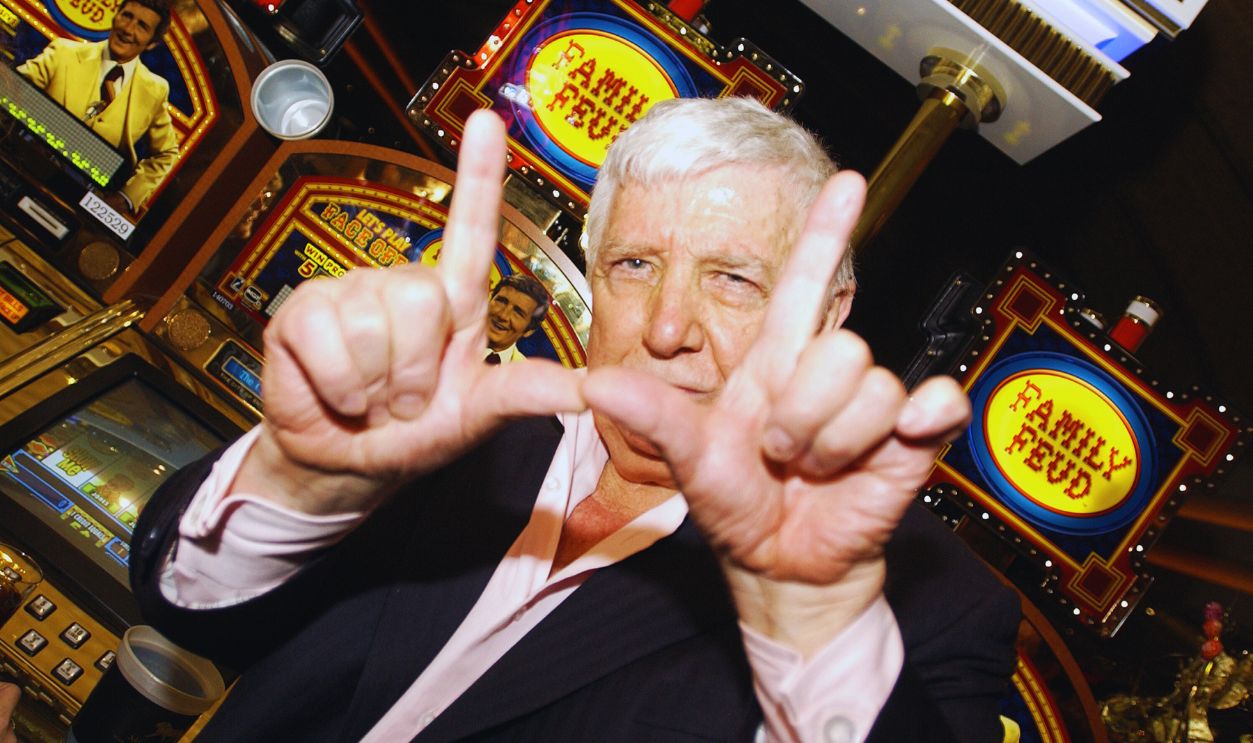 Gettyimages - 111992113, Richard Dawson Launches New Family Feud Video Slots at MGM Grand Hotel