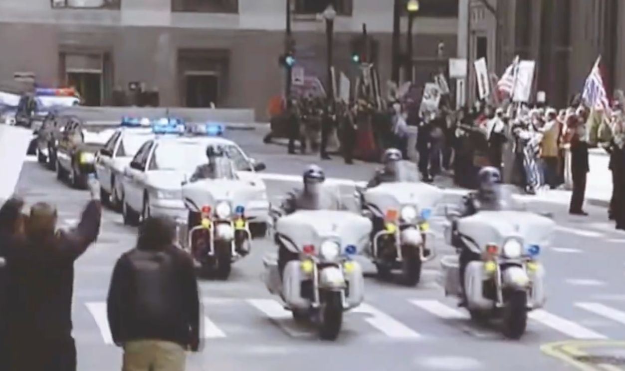 Screenshot from Death of a President (2006) 