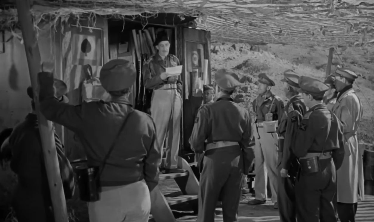 Screenshot from The Desert Fox (1951)