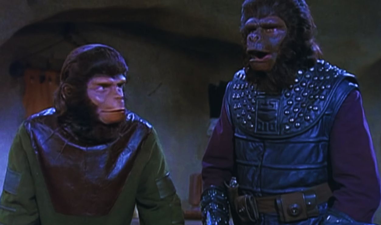 Screenshot from Planet of the Apes (1974) 