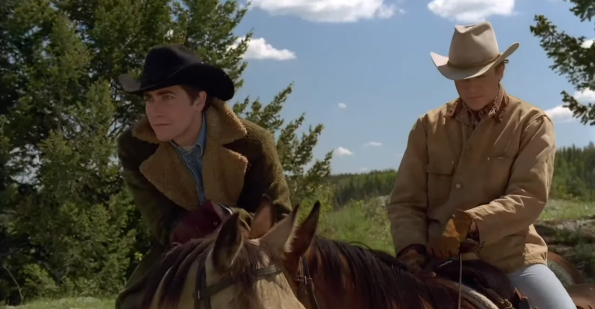 Screenshot from Brokeback Mountain