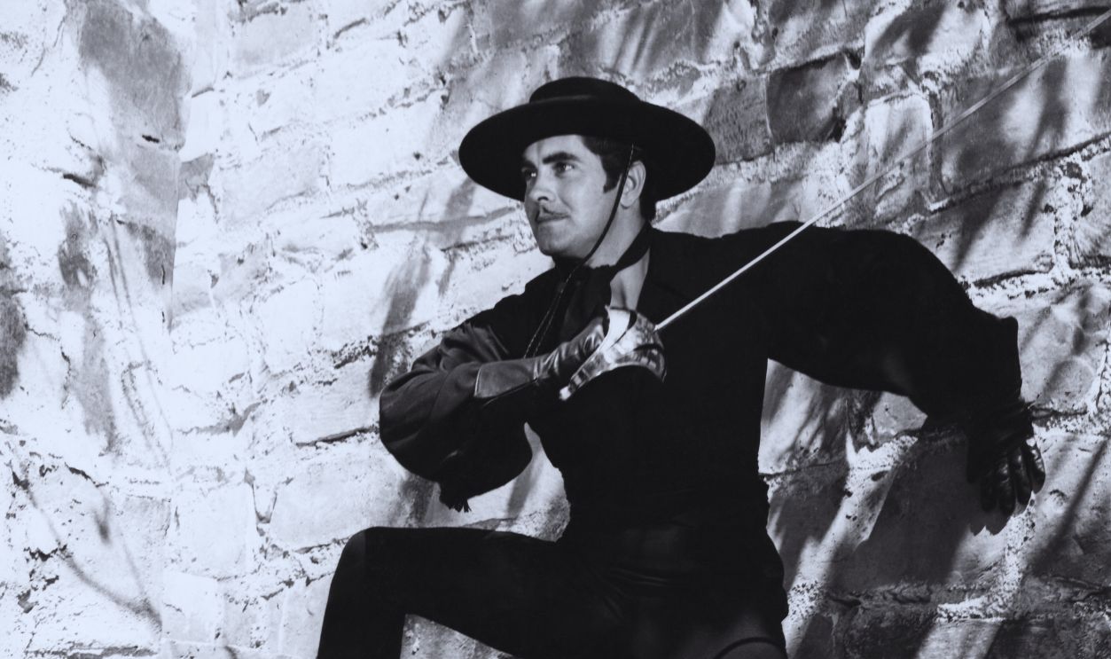 Gettyimages - 607396760, On the set of The Mark of Zorro American actor Tyrone Power on the set of The Mark of Zorro, directed by Armenian American Rouben Mamoulian. 