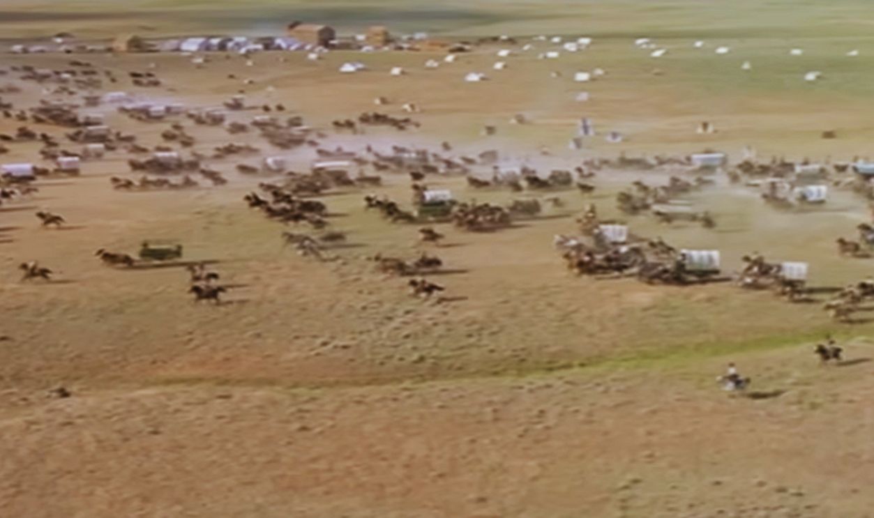 Screenshot from Far and Away (1992) 