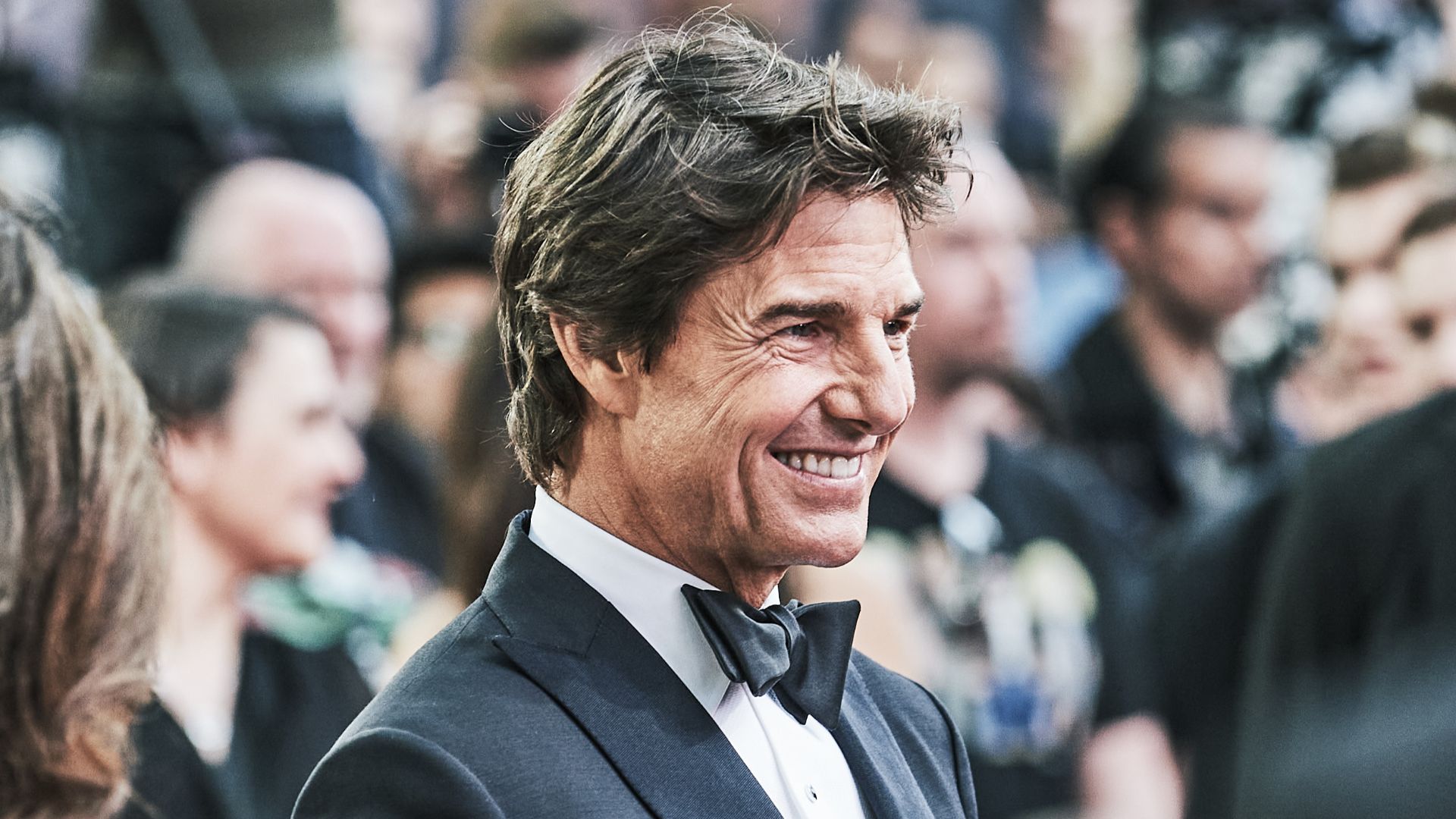 Tom Cruise attends the Top Gun: Maverick premiere in London on May 19, 2022