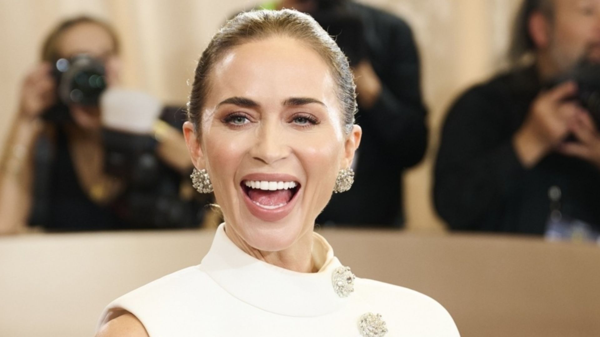 Emily Blunt at the 83rd annual Golden Globe Awards on January 11, 2026