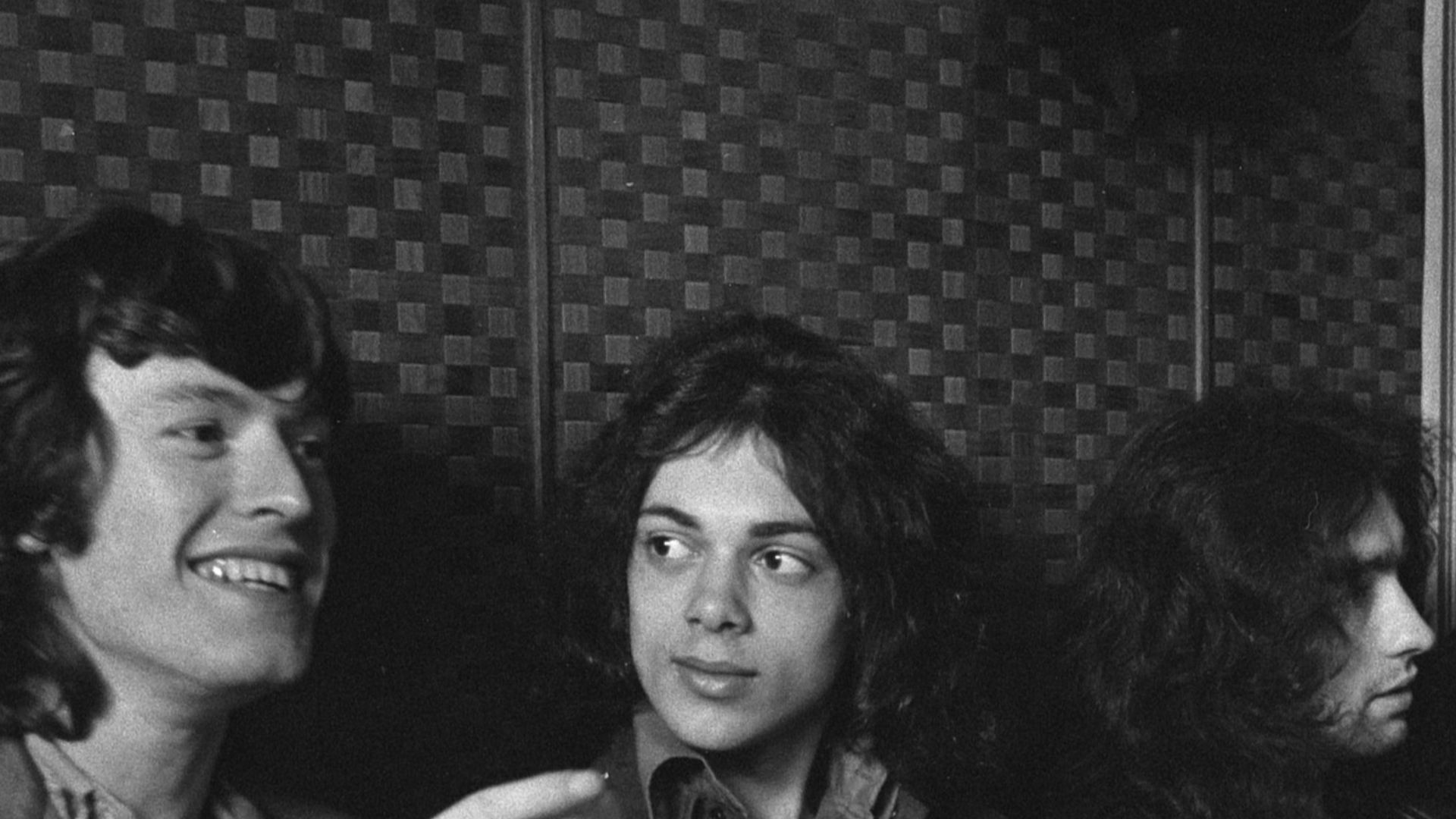 Steve Winwood & Free (Amsterdam, July 1970). From left to right: Stevie Winwood, Andy Fraser, Paul Rodgers, Simon Kirke, Paul Kossoff