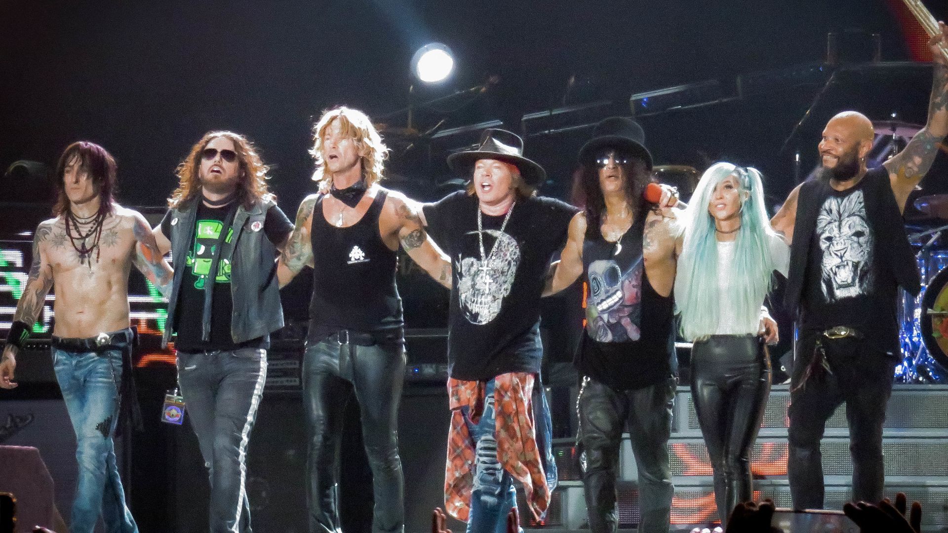 Guns n´Roses Palacio de los Deportes 30/11/2016