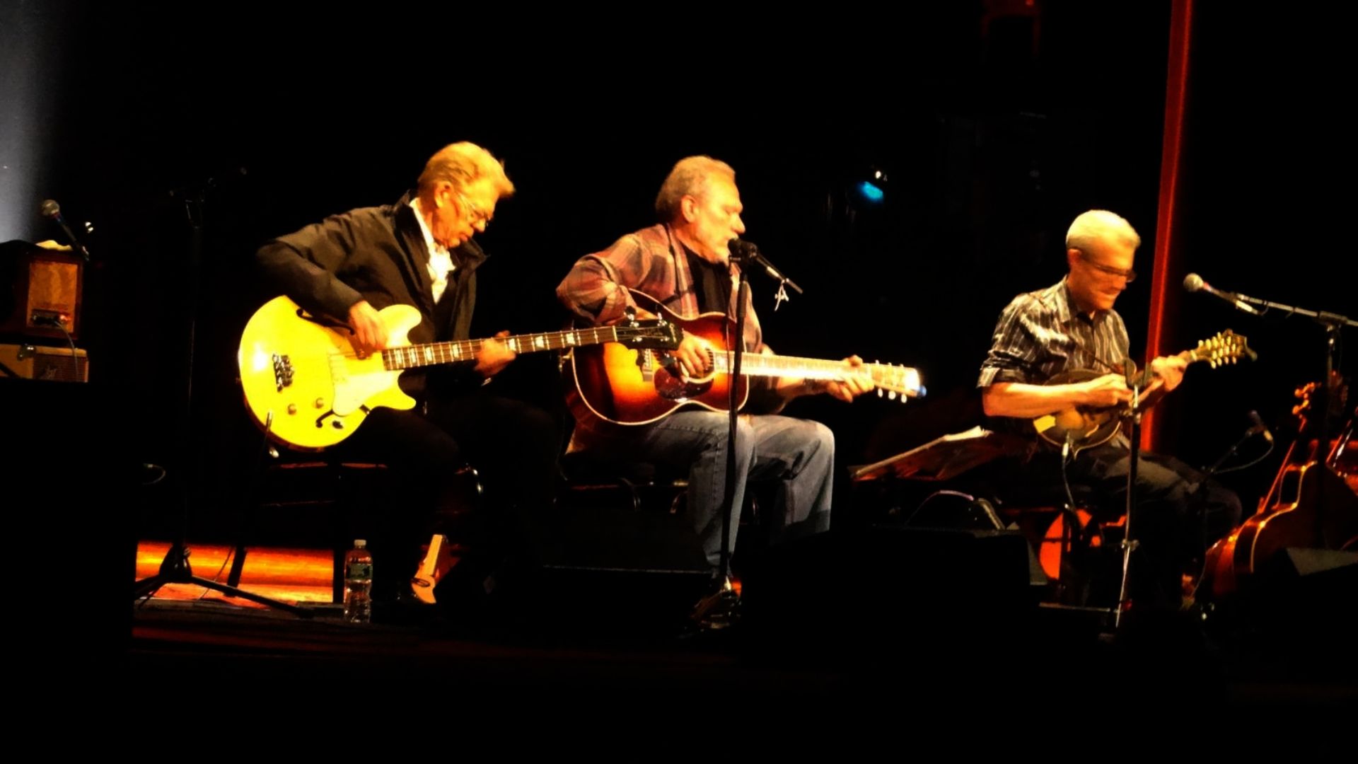 Hot Tuna---Jorma Kaukonen-guitar/vocals;
Jack Casady-bass; plus Barry Mitterhoff-mandolin.

Performed at The Somerville Theater near Boston, Mass. on June 18, 2013