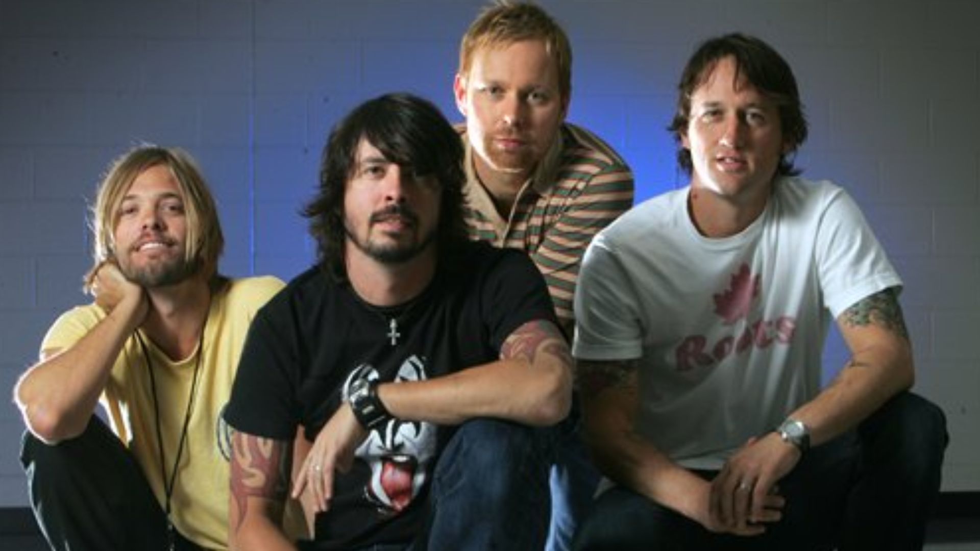 The Foo Fighters band in 2009