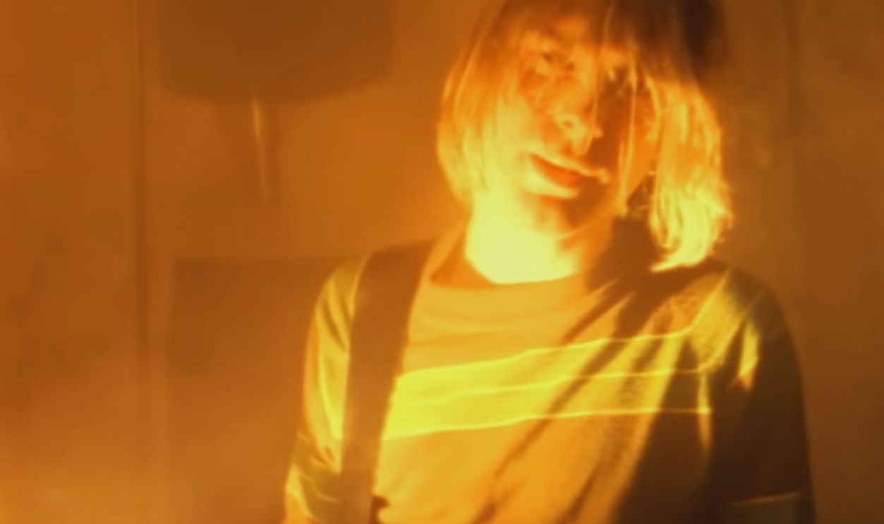Screenshot from Smells Like Teen Spirit (1991)