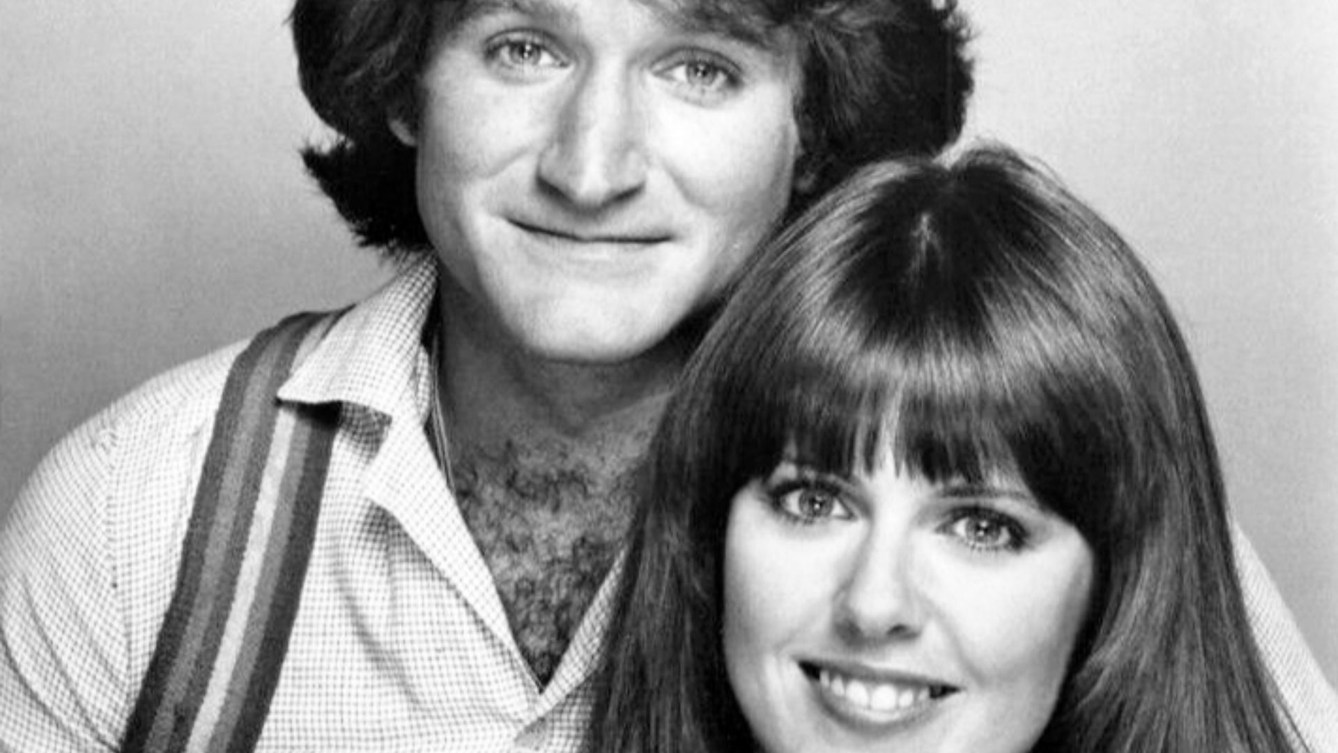 Robin Williams, left, and Pam Dawber. 
Program: