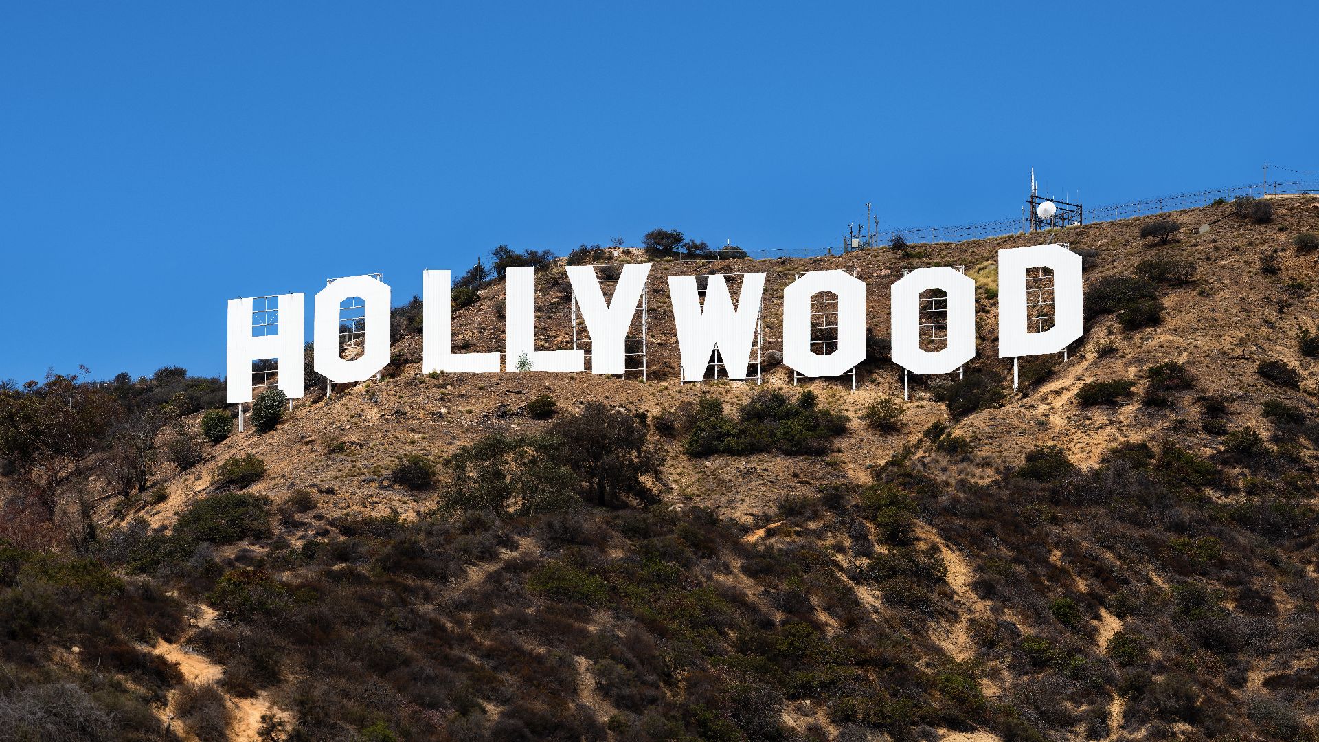 Hollywood Sign in Los Angeles, California