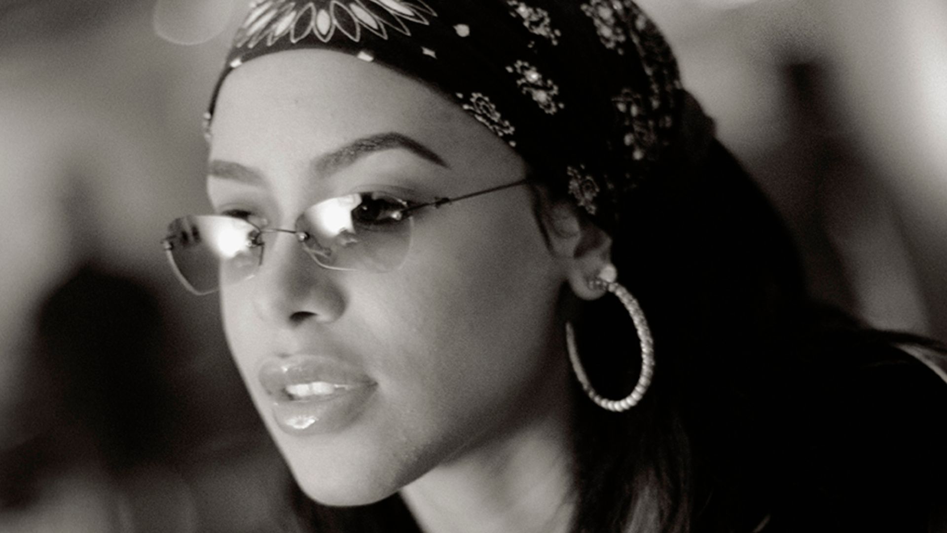 Singer Aaliyah Dana Haughton in Berlin 2000