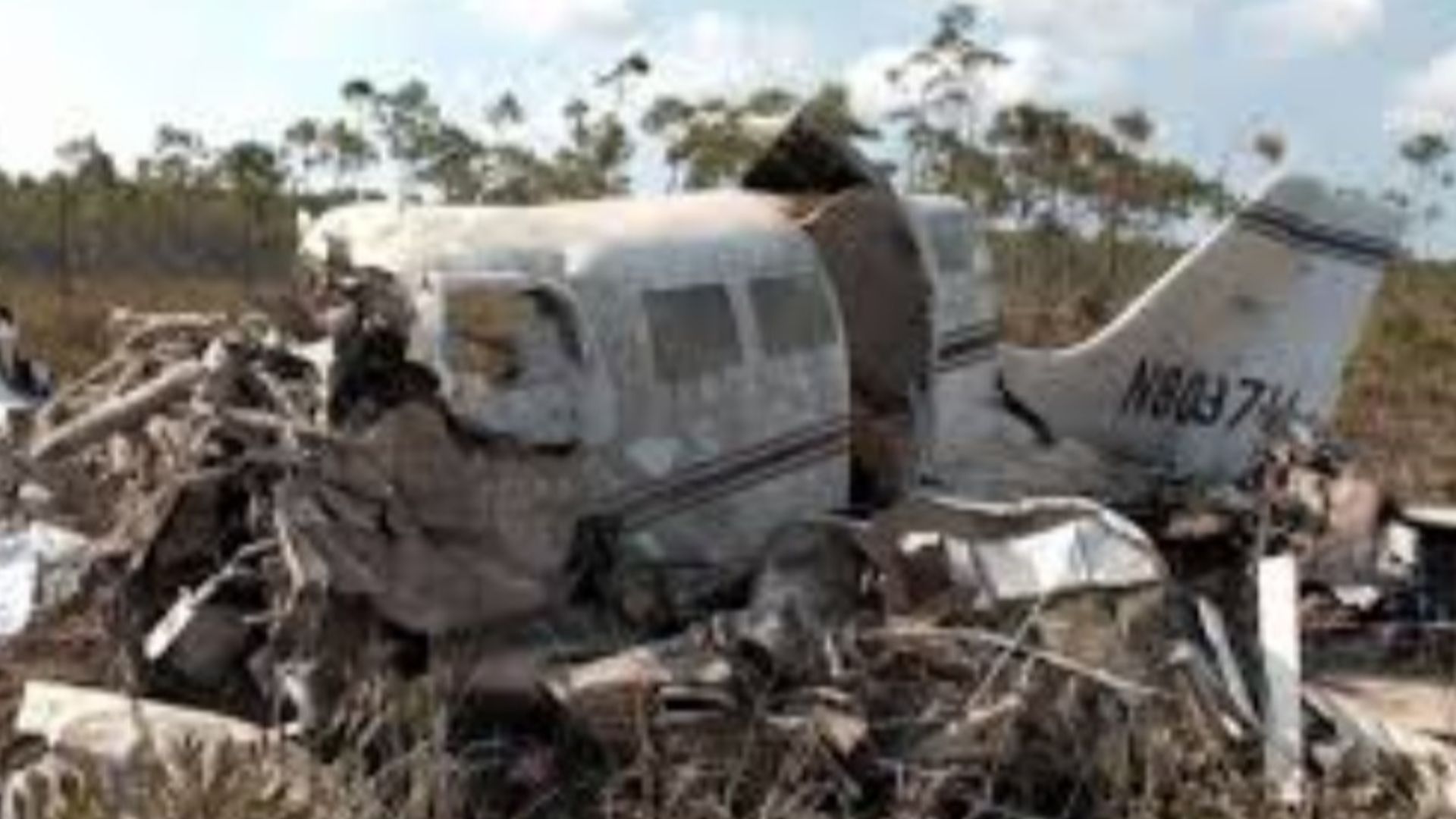 On August 25, 2001, a Cessna 402 twin-engine light aircraft crashed shortly after takeoff from Marsh Harbour Airport on the Abaco Islands of the Bahamas, killing the pilot and all eight passengers on board.