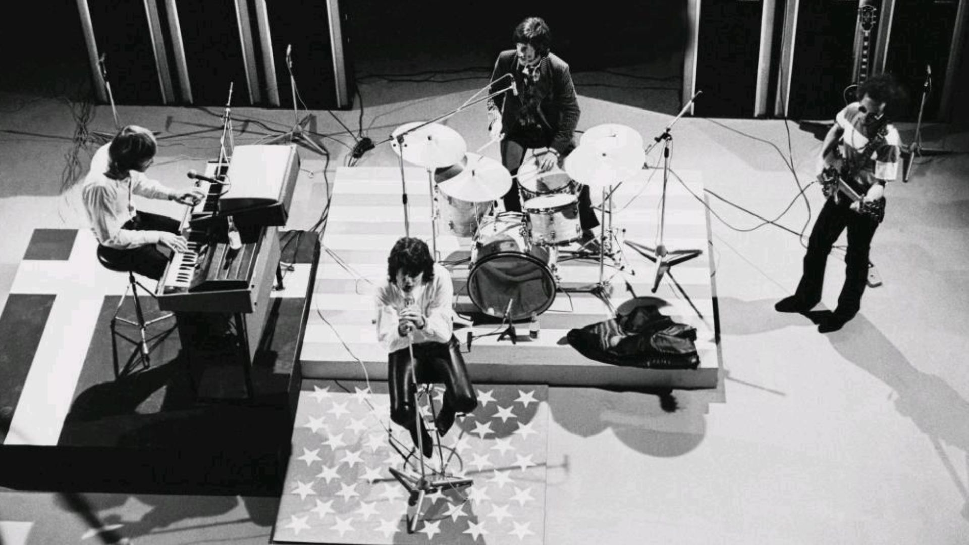 The Doors performing for Danish television in Copenhagen (Gladsaxe Television-Byen studio)
