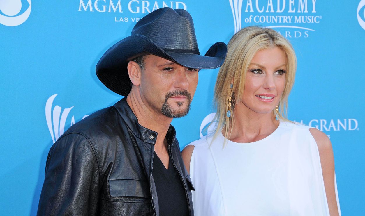 Tim McGraw and Faith Hill at the 45th Academy of Country Music Awards Arrivals, MGM Grand Garden Arena, Las Vegas, NV. 04-18-10