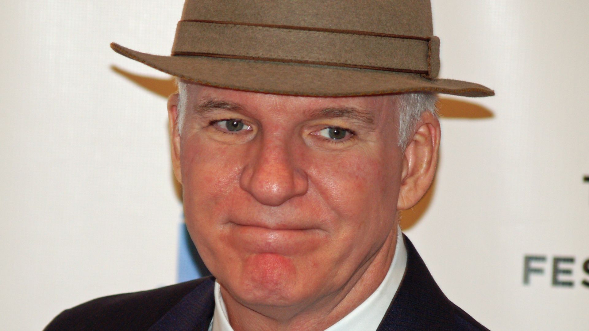 Steve Martin at the premiere of Baby Mama in New York City at the 2008 Tribeca Film Festival.
